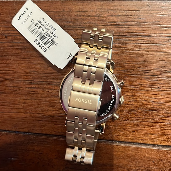 FOSSIL Watch All Stainless Steel - Picture 2 of 9